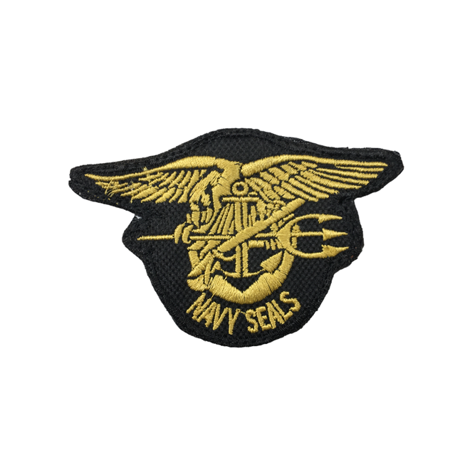 Patch Bordado Navy Seals Patch Bordado Navy Seals FIO DE OURO