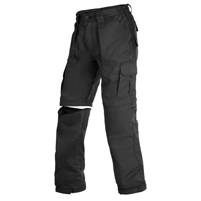 Calça Fox Boy Fishing Pants Poly Rip Stop Preta Calça Fox Boy